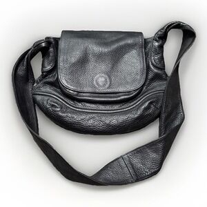 Kookai Black Leather Tote Bag
